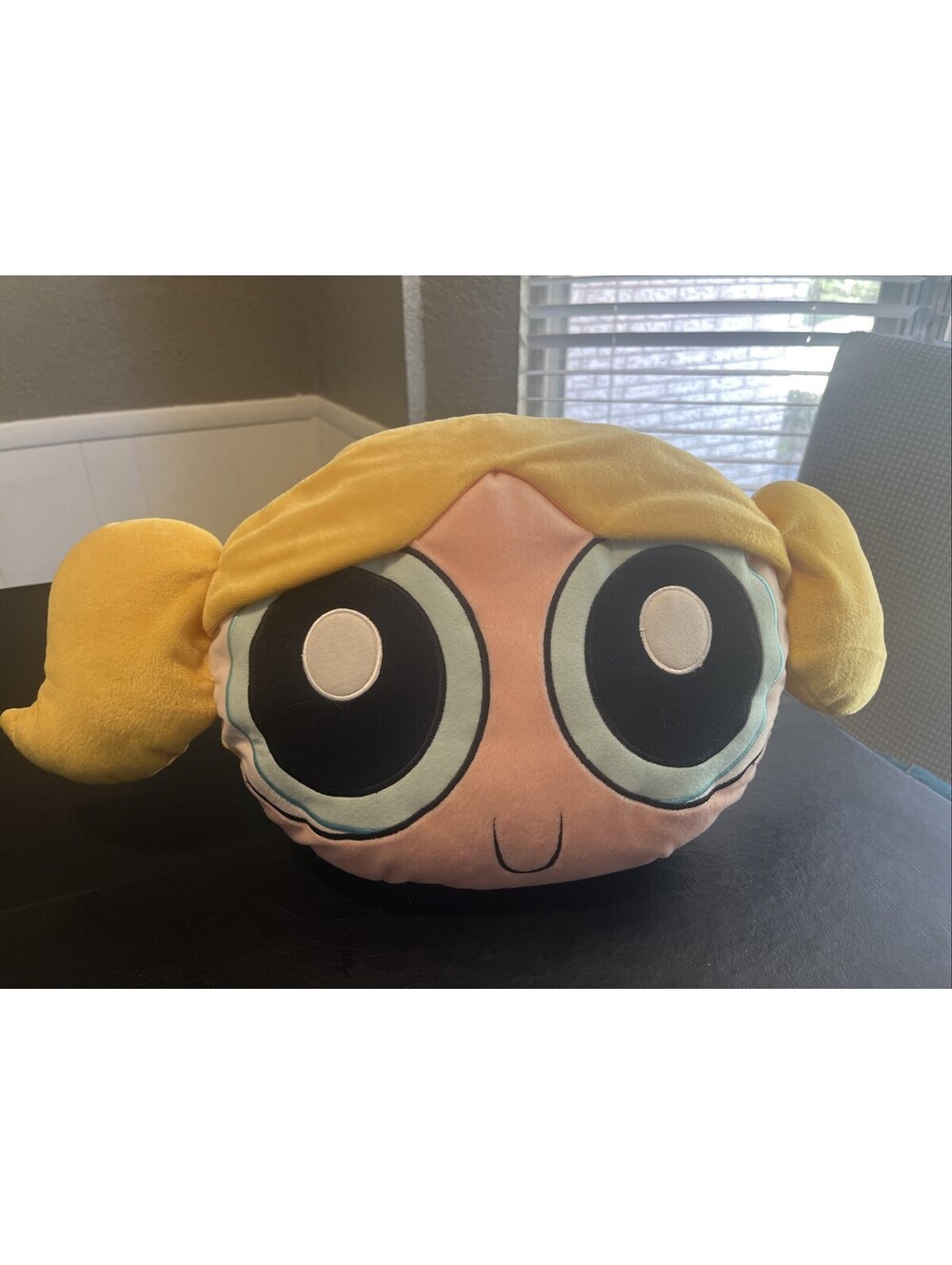 Powerpuff Girls Bubbles Stuffed Plush Pillow 2001 Cartoon Network Y2k Vintage